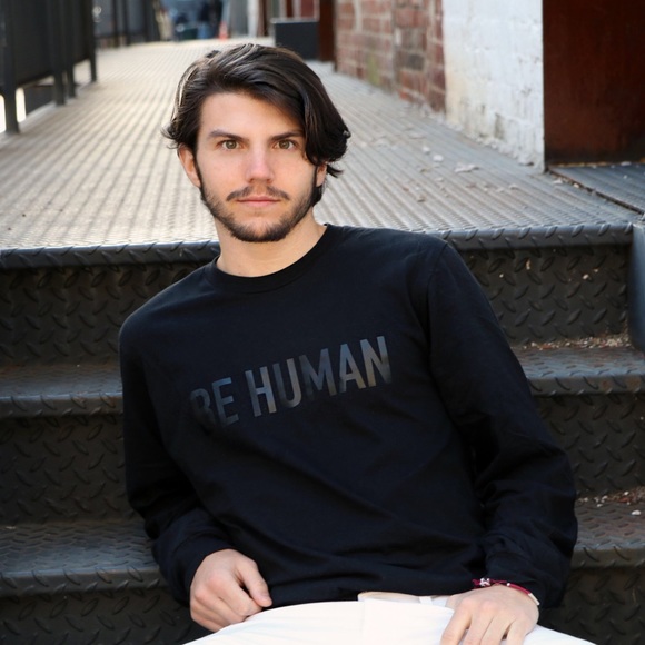 ART OF BEING// BE HUMAN 70S TEE - Picture 2 of 3